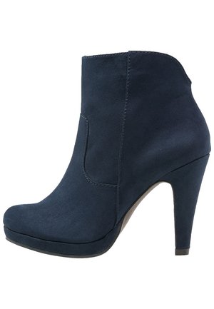 Botines de tacón - dark blue
