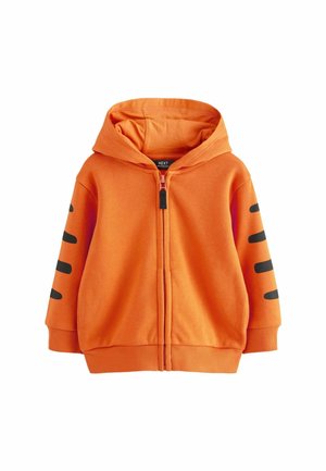 CHARACTER  - REGULAR FIT - Tröja med dragkedja - orange tiger
