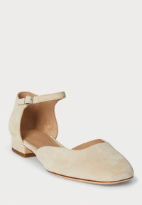 Lauren Ralph Lauren EMELLIE SUEDE MARY JANE - Μπαλαρίνες - sand dune