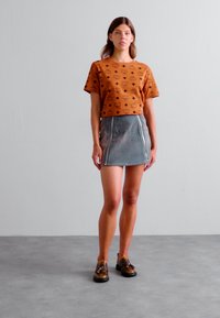 MCM SKIRT - Φούστα σε γραμμή Α - grey