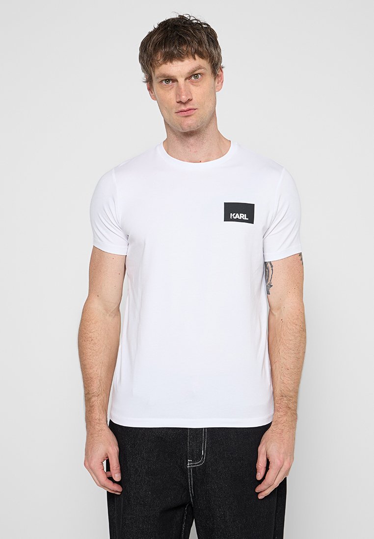 Karl Lagerfeld T-shirt print wit