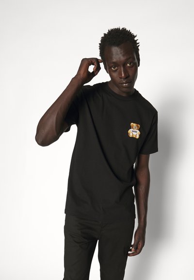MOSCHINO Camiseta estampada - black