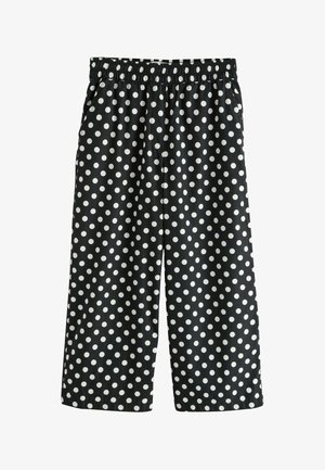 Next, Shorts - black white polka dot