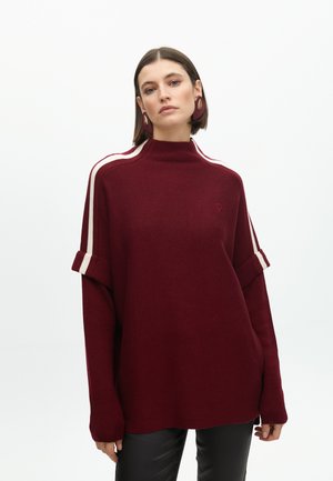 Jersey de punto - burgundy