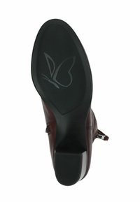 Caprice Klasični gležnjarji - bordeaux nappa