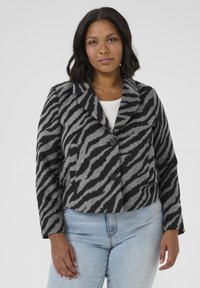 Kaffe Curve TORI - Blejzr - black grey animal