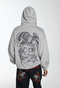 Ed Hardy - EYE BALL  - Kapuzenpullover - grey Thumbnail-Bild 1