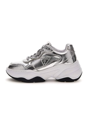 Sneakers laag - silver-coloured