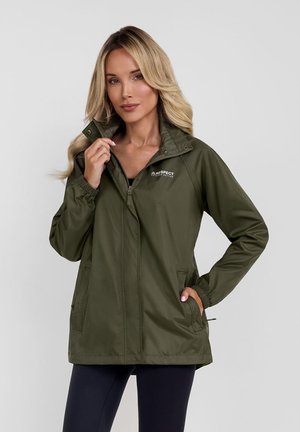 PACKAWAY - Vodotěsná bunda - khaki