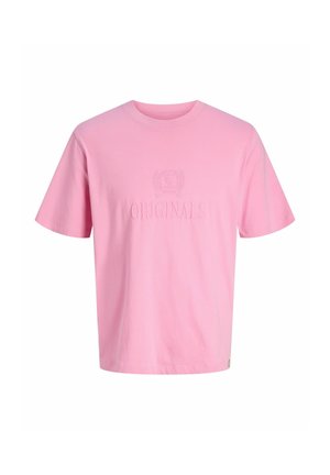 Jack & Jones, JORFREDERIKSBERG MONOGRAM TEE - Tričko s potlačou - prism pink