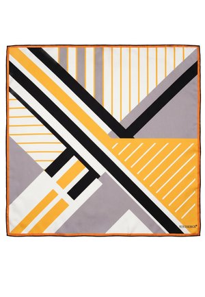 Vivisence Huivi - black yellow geometric