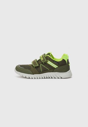 RANDY UNISEX - Matalavartiset tennarit - olive/lemon