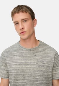 camel active MIT COOLING PERFORMANCE - T-shirts basic - oatmeal