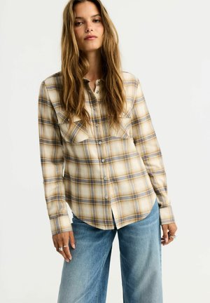 Diverse, FLANKA - Button-down blouse - beż