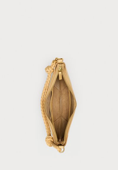 Polo Ralph Lauren POLO ID LEATHER MINI SHOULDER BAG - Rokassoma - cashmere