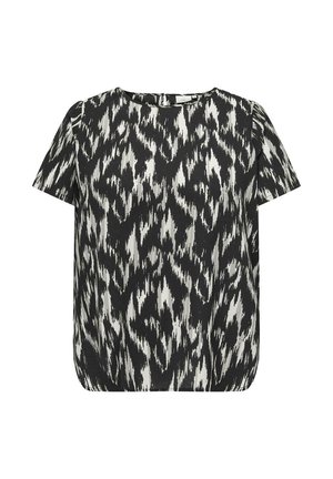 ONLY Carmakoma CARVICA LIFE  - T-Shirt print - black