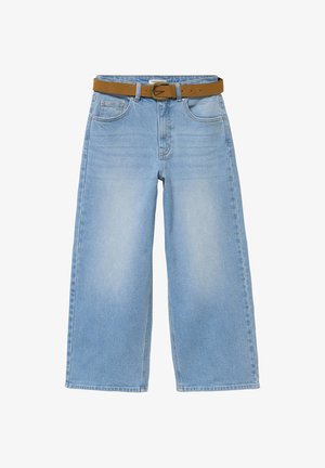 Cache Cache, CACHE CACHE CACHE CACHE HOCHGESCHNITTENE WIDE-LEG-HOSE - Wide leg - denim triple stone
