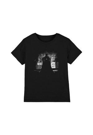 Cotton Soul, BATMAN BATMAN DARK UNISEX - Print T-shirt - black