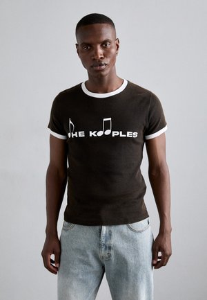 T-shirt imprimé - black washed
