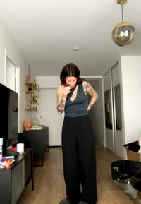 Anna Field Nohavice - black