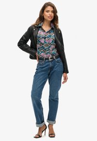 Superdry & Co Skjortebluser - mukaitsuru teal pink