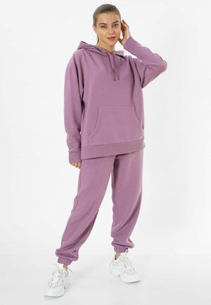 PASTEL - Tracksuit bottoms - plum