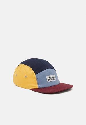 BLOCK UNISEX - Kepuraitė - burgundy/dusty blue/yellow/navy