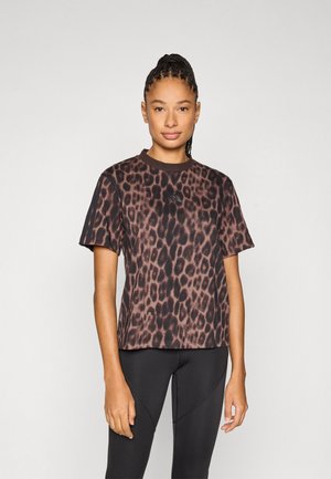 Print T-shirt - multicolor/earth strata