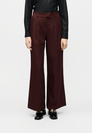 Stoffhose - bordeaux