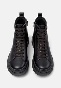 Camper Stivaletti con plateau schwarz/nero