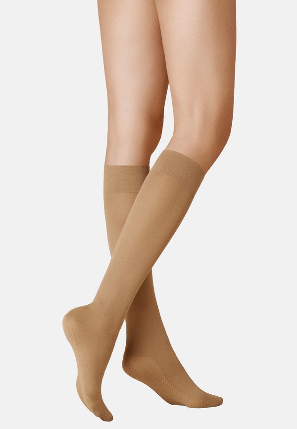 WARM UP - Kniestrümpfe - cashmere