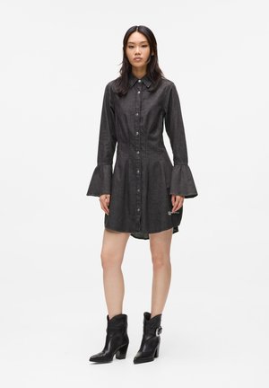 WIDE SLEEVE DENIM - Haljina od trapera - washed black