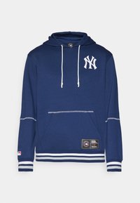 MLB NEW YORK YANKEES FOUNDATION HOODIE - Klub merchandise - athletic navy/white/sport gray