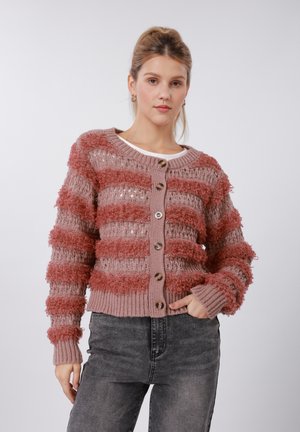 Kardigán - light pink #2209 & mid pink #2211