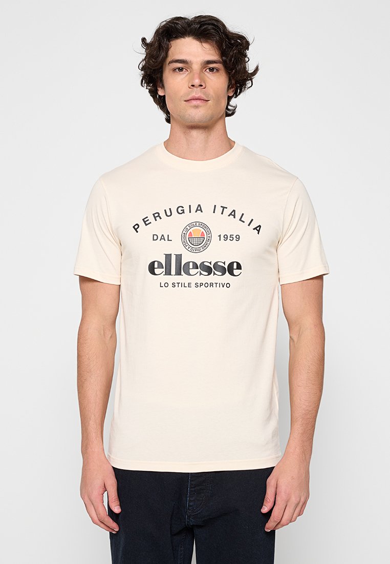 Ellesse T-shirt print crème