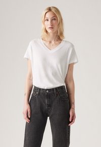Levi's® - BOXY TEE - Basic T-shirt - white + slub Thumbnail Image 1