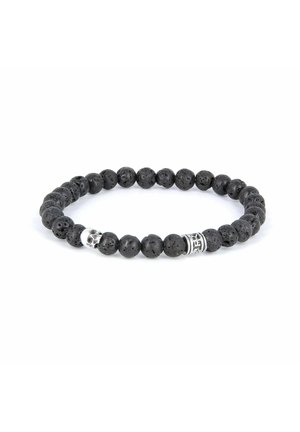 MINI LAVA  EN PIERRE DE LAVE ET  - Armband - black