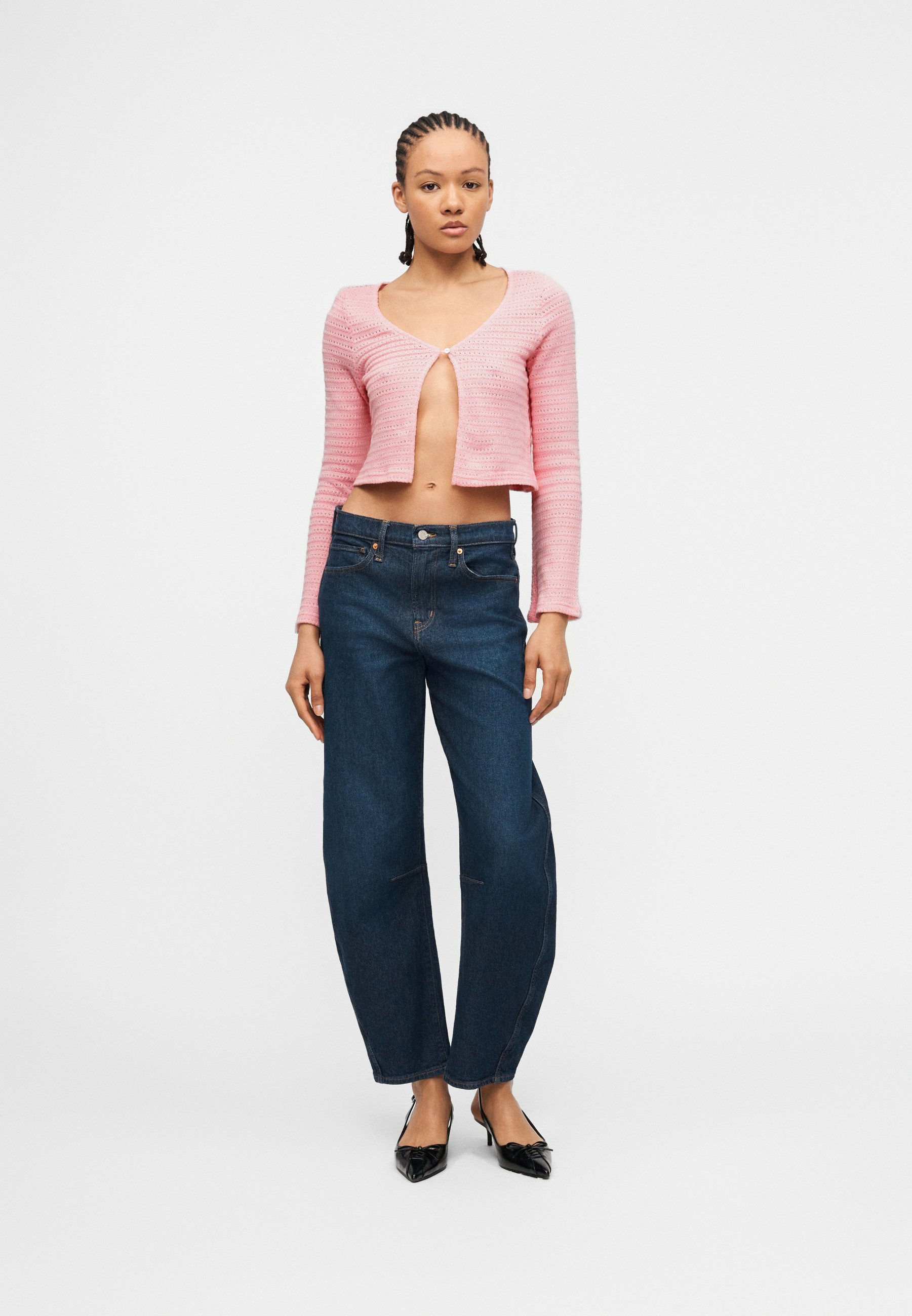 ONLY ONLRUBINA SHORT CARDIGAN - Cardigan - romance rose/green