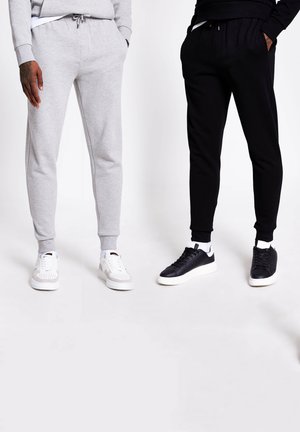 TRACKSUIT BOTTOMS PACK - Teplákové kalhoty - black