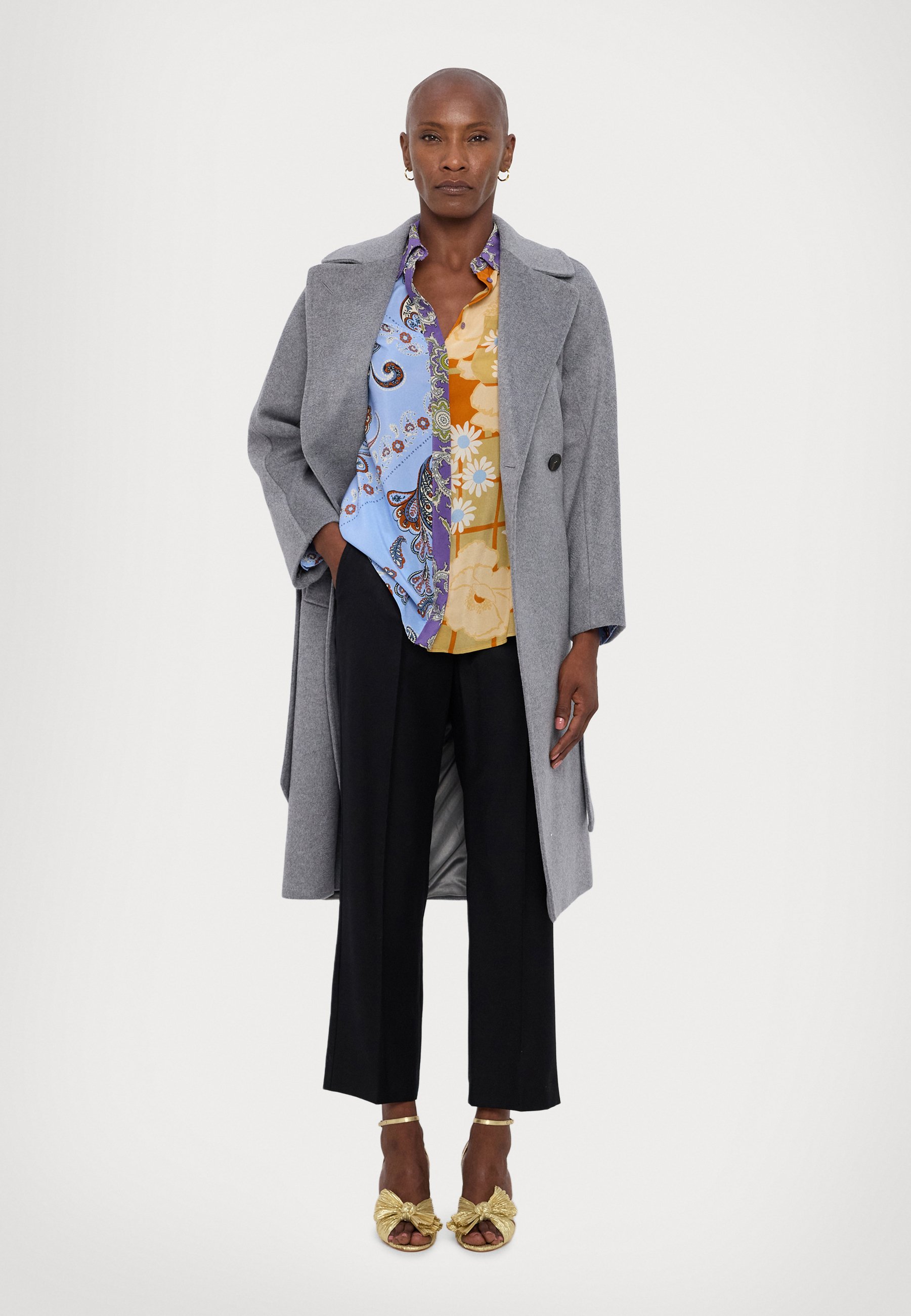 Weekend Max Mara RESINA - Classic coat - grigio medio/grey