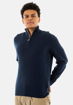 Strickpullover - bleu