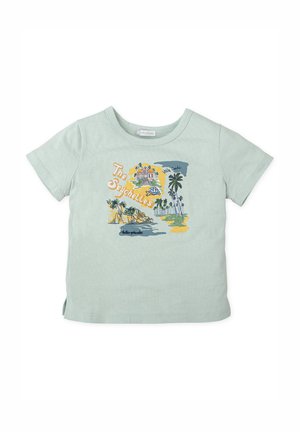 Camiseta estampada - aguamarina