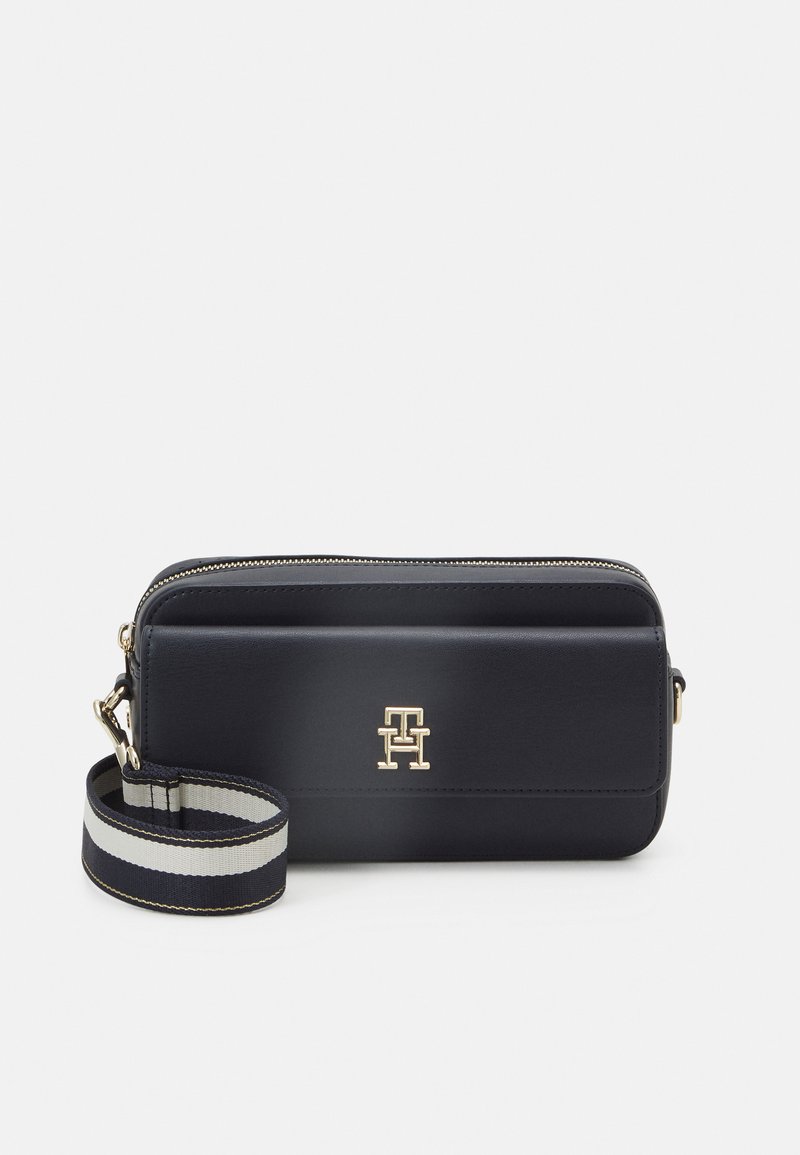 Tommy Hilfiger ICONIC CAMERA BAG - Umhängetasche - space blue