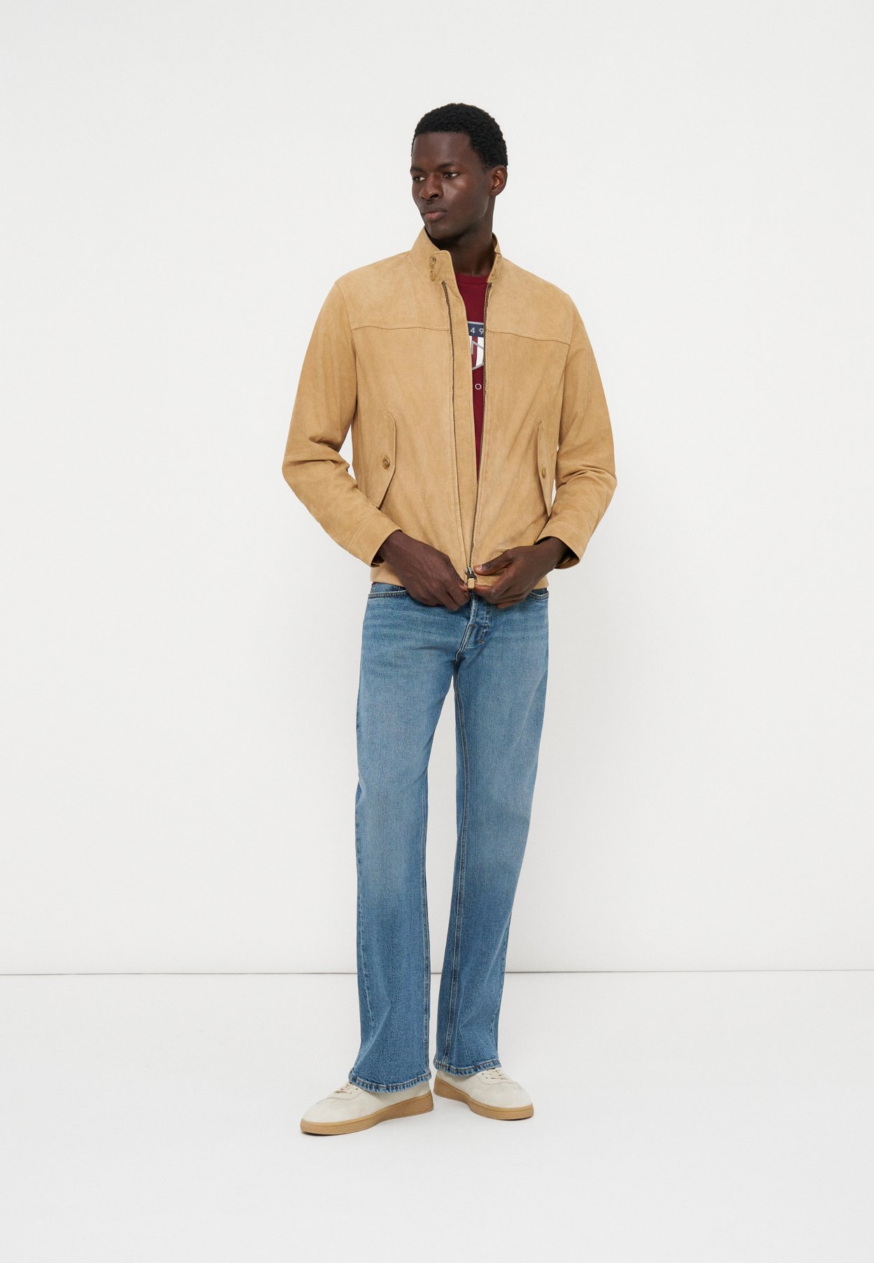 Lederjacke