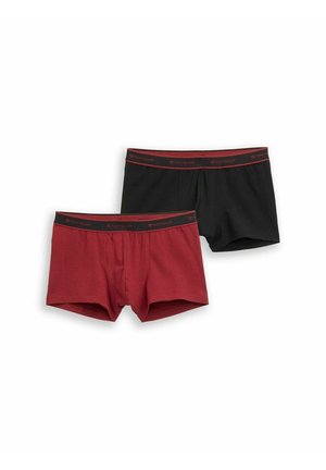 TOM TAILOR, 2-PACK - Calzoncillos bóxer largos - red-dark-solid