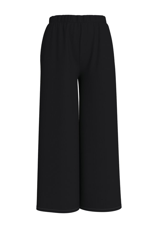 WEITE CULOTTE MIT ELASTISC HEM BUND - Jogginghose - schwarz