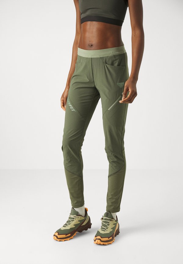 TRANSALPER HYBRID - Outdoor trousers - thyme