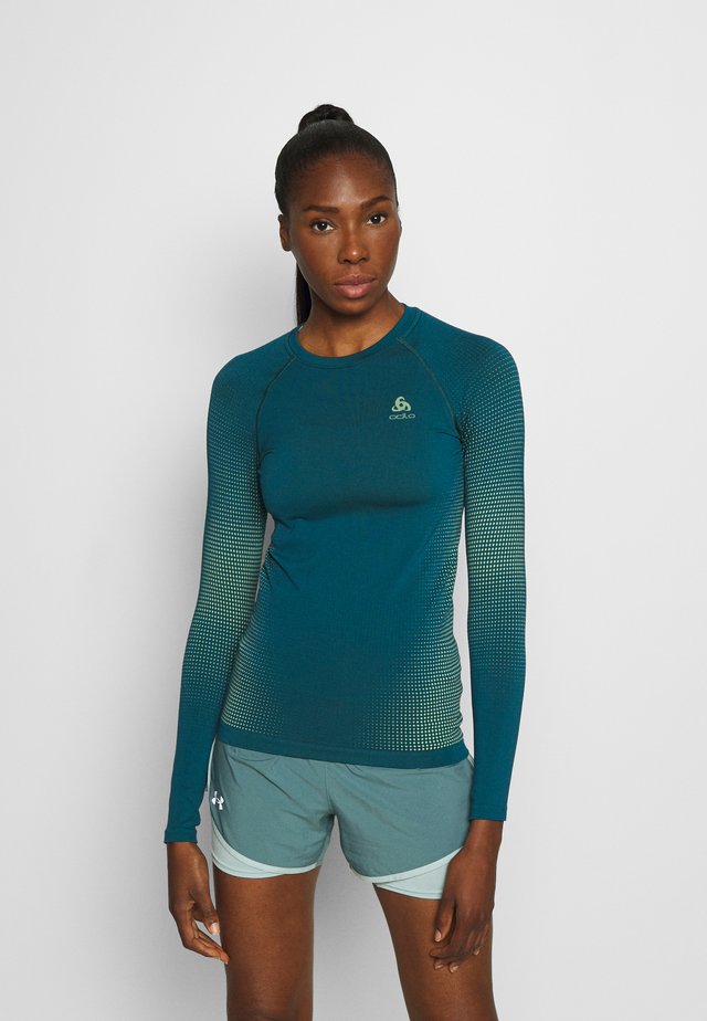 CREW NECK PERFORMANCE WARM - Sports shirt - submerged