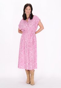 usha Rochie tip cămașă - pink white