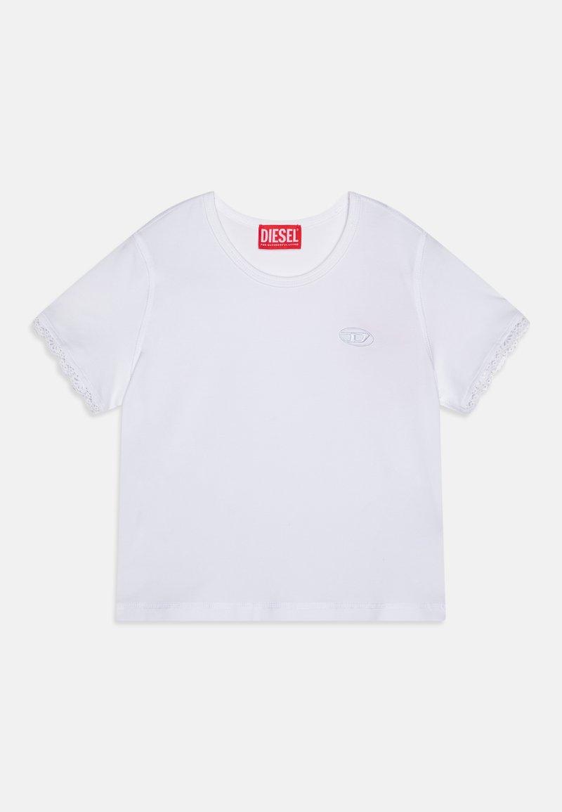 Diesel T-shirt basic wit Diesel T-shirt basic wit